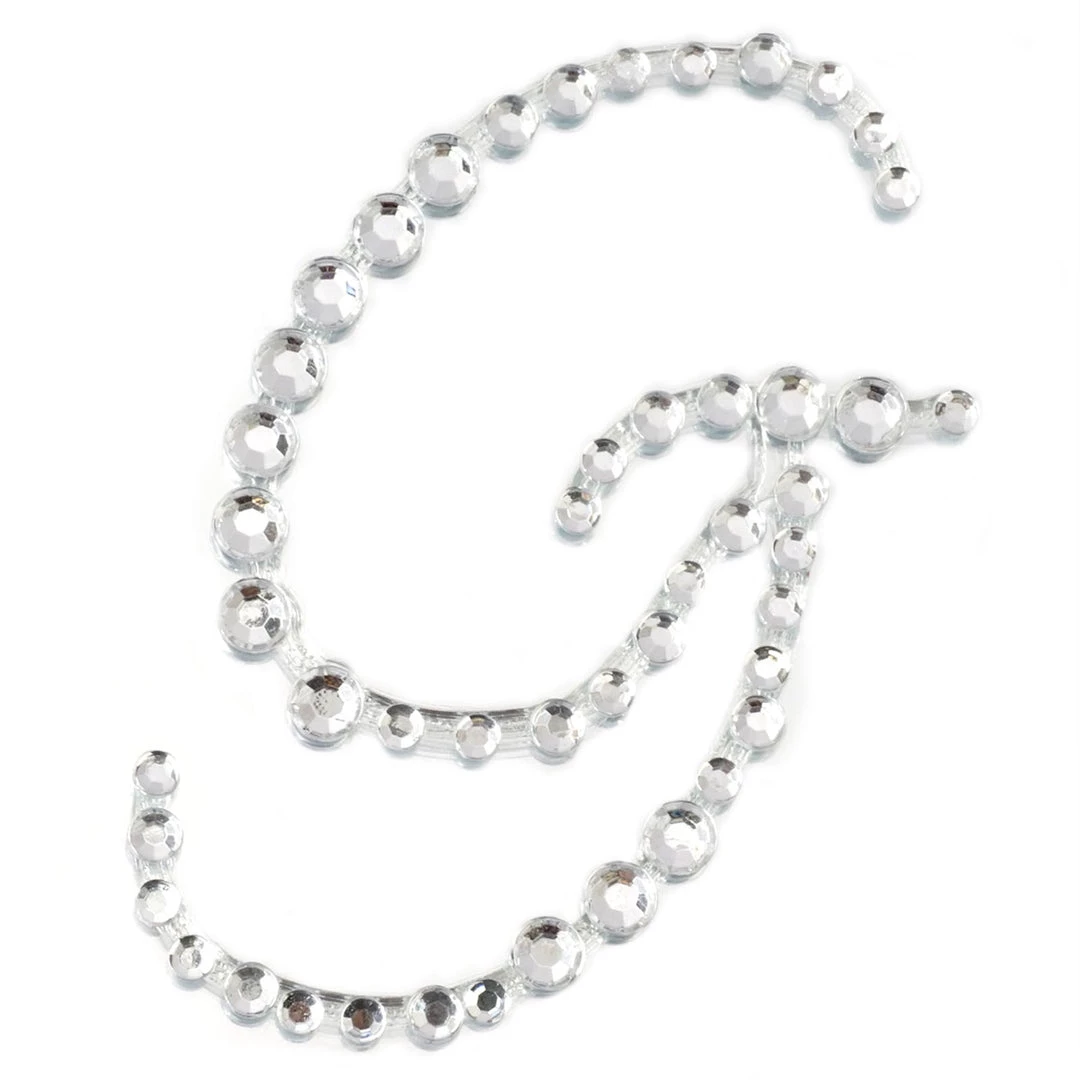 HIER_5150 12 Pack | 1.5" Clear Rhinestone Monogram Letter Jewel Sticker Self Adhesive DIY Diamond Decor Tabletop Decor 17 HIER_5150 12 Pack | 1.5" Clear Rhinestone Monogram Letter Jewel Sticker Self Adhesive DIY Diamond Decor Tabletop Decor