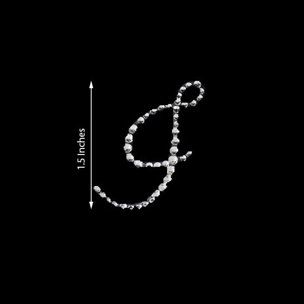 HIER_5150 Tabletop Decor 12 Pack | 1.5" Clear Rhinestone Monogram Letter Jewel Sticker Self Adhesive DIY Diamond Decor - J 3 HIER_5150 Tabletop Decor 12 Pack | 1.5" Clear Rhinestone Monogram Letter Jewel Sticker Self Adhesive DIY Diamond Decor - J