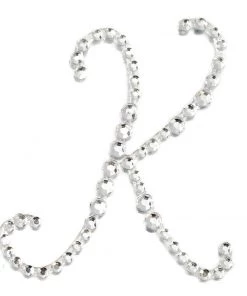 HIER_5150 12 Pack | 1.5" Clear Rhinestone Monogram Letter Jewel Sticker Self Adhesive DIY Diamond Decor Tabletop Decor 56 HIER_5150 12 Pack | 1.5