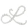 HIER_5150 12 Pack | 1.5" Clear Rhinestone Monogram Letter Jewel Sticker Self Adhesive DIY Diamond Decor - L