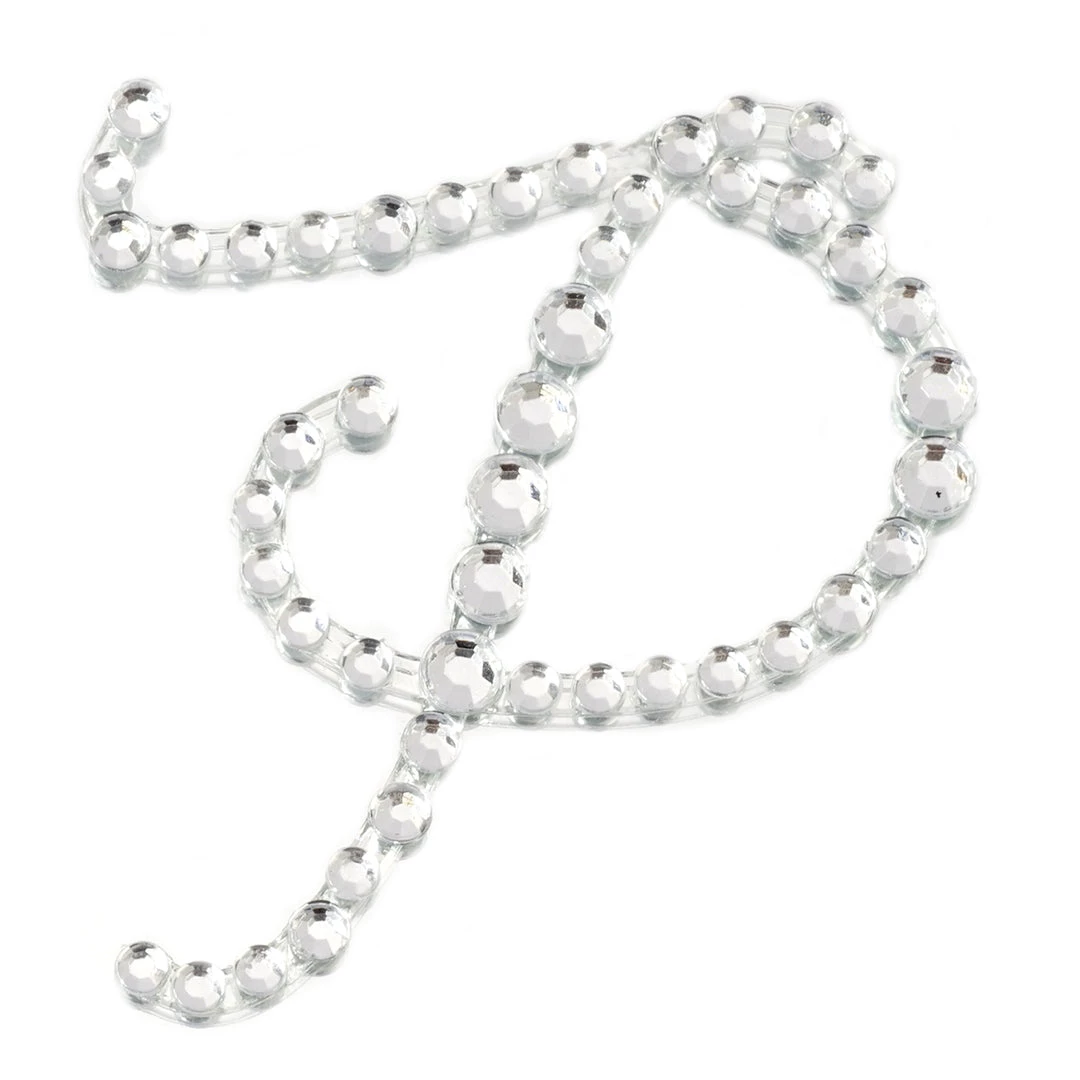 HIER_5150 12 Pack | 1.5" Clear Rhinestone Monogram Letter Jewel Sticker Self Adhesive DIY Diamond Decor Tabletop Decor 26 HIER_5150 12 Pack | 1.5" Clear Rhinestone Monogram Letter Jewel Sticker Self Adhesive DIY Diamond Decor Tabletop Decor