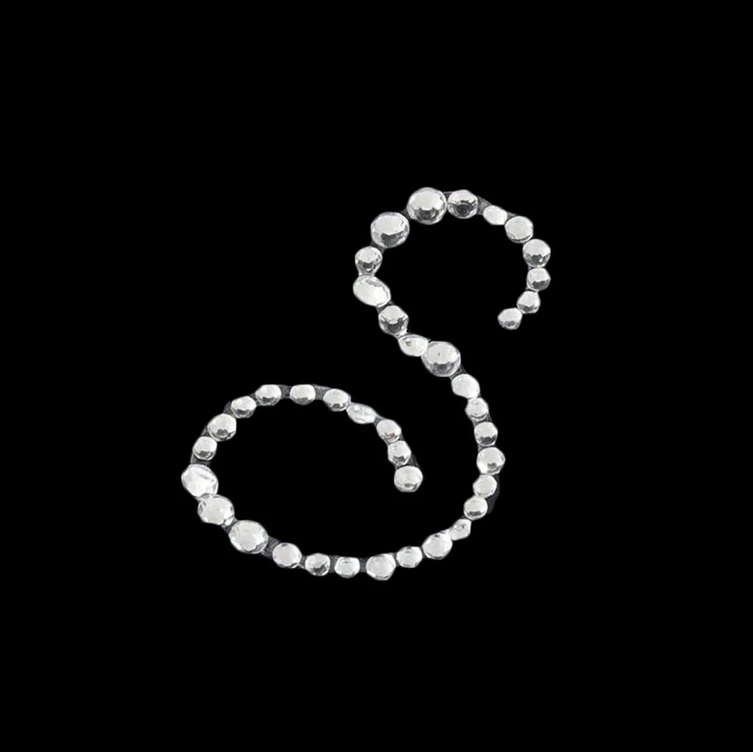 HIER_5150 12 Pack | 1.5" Clear Rhinestone Monogram Letter Jewel Sticker Self Adhesive DIY Diamond Decor - S Tabletop Decor 9 HIER_5150 12 Pack | 1.5" Clear Rhinestone Monogram Letter Jewel Sticker Self Adhesive DIY Diamond Decor - S Tabletop Decor