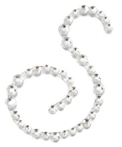 HIER_5150 12 Pack | 1.5" Clear Rhinestone Monogram Letter Jewel Sticker Self Adhesive DIY Diamond Decor - S Tabletop Decor