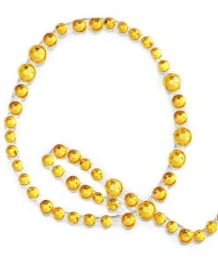 HIER_5150 12 Pack | 1.5" Gold Rhinestone Monogram Letter Jewel Sticker Self Adhesive DIY Diamond Decor - Q Tabletop Decor