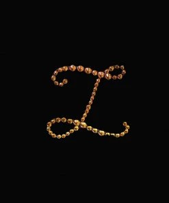 HIER_5150 12 Pack | 1.5" Gold Rhinestone Monogram Letter Jewel Sticker Self Adhesive DIY Diamond Decor - Z Tabletop Decor 17 HIER_5150 12 Pack | 1.5