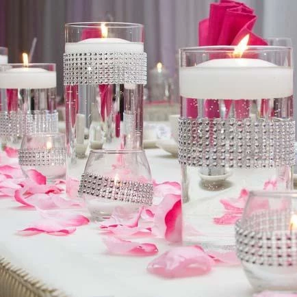 HIER_5150 510 Pcs | Multi Shaped Fuchsia Diamond Rhinestone Jeweled Stickers, DIY Craft Gems Decor 2 HIER_5150 510 Pcs | Multi Shaped Fuchsia Diamond Rhinestone Jeweled Stickers, DIY Craft Gems Decor