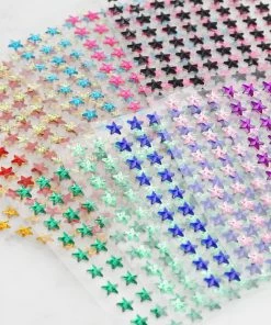 HIER_5150 600 Pcs | Apple Green Star Shape Stick-On Diamond Rhinestone Stickers, DIY Self Adhesive Craft Gems Chargers & Centerpieces 16 HIER_5150 600 Pcs | Apple Green Star Shape Stick-On Diamond Rhinestone Stickers, DIY Self Adhesive Craft Gems Chargers & Centerpieces