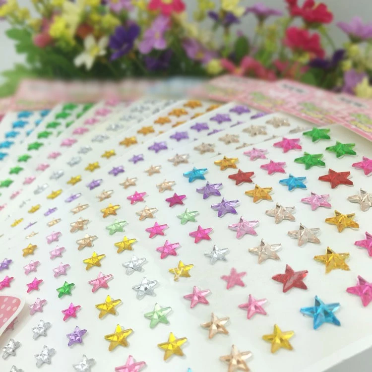 HIER_5150 600 Pcs | Apple Green Star Shape Stick-On Diamond Rhinestone Stickers, DIY Self Adhesive Craft Gems Chargers & Centerpieces 6 HIER_5150 600 Pcs | Apple Green Star Shape Stick-On Diamond Rhinestone Stickers, DIY Self Adhesive Craft Gems Chargers & Centerpieces