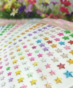 HIER_5150 Chargers & Centerpieces 600 Pcs | Hunter Green Star Shape Stick-On Diamond Rhinestone Stickers, DIY Self Adhesive Craft Gems 13 HIER_5150 Chargers & Centerpieces 600 Pcs | Hunter Green Star Shape Stick-On Diamond Rhinestone Stickers, DIY Self Adhesive Craft Gems