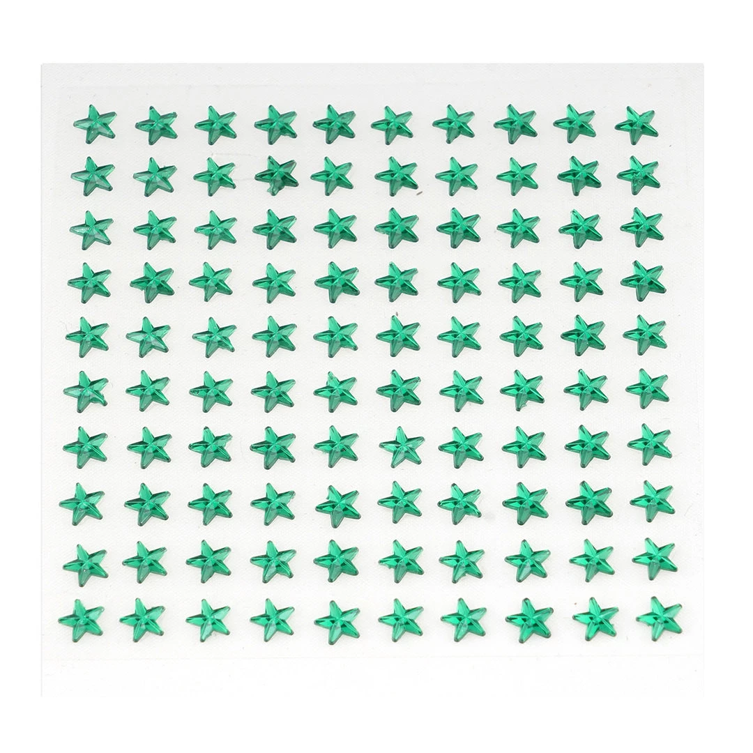 HIER_5150 Chargers & Centerpieces 600 Pcs | Hunter Green Star Shape Stick-On Diamond Rhinestone Stickers, DIY Self Adhesive Craft Gems 3 HIER_5150 Chargers & Centerpieces 600 Pcs | Hunter Green Star Shape Stick-On Diamond Rhinestone Stickers, DIY Self Adhesive Craft Gems