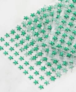 HIER_5150 Chargers & Centerpieces 600 Pcs | Hunter Green Star Shape Stick-On Diamond Rhinestone Stickers, DIY Self Adhesive Craft Gems 16 HIER_5150 Chargers & Centerpieces 600 Pcs | Hunter Green Star Shape Stick-On Diamond Rhinestone Stickers, DIY Self Adhesive Craft Gems