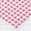 HIER_5150 Chargers & Centerpieces 600 Pcs | Fuchsia Star Shape Stick-On Diamond Rhinestone Stickers, DIY Self Adhesive Craft Gems