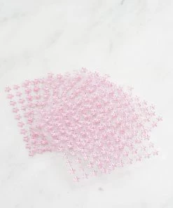 HIER_5150 600 Pcs | Pink Star Shape DIY Stick-On Diamond Rhinestone Stickers, Self Adhesive Craft Gems Chargers & Centerpieces