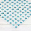 HIER_5150 600 Pcs | Turquoise Star Shape DIY Stick-On Diamond Rhinestone Stickers, Self Adhesive Craft Gems Chargers & Centerpieces