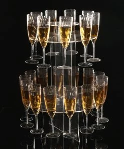 HIER_3600 3-Tier Round Clear 21