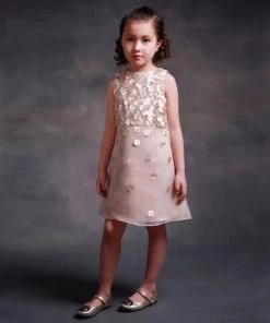 HIER_3500 Elegant Mermaid Champagne Flower Girl Dress Dress Party Dress Special Occasion Dress Big Clearance Sale 11 HIER_3500 Elegant Mermaid Champagne Flower Girl Dress Dress Party Dress Special Occasion Dress Big Clearance Sale