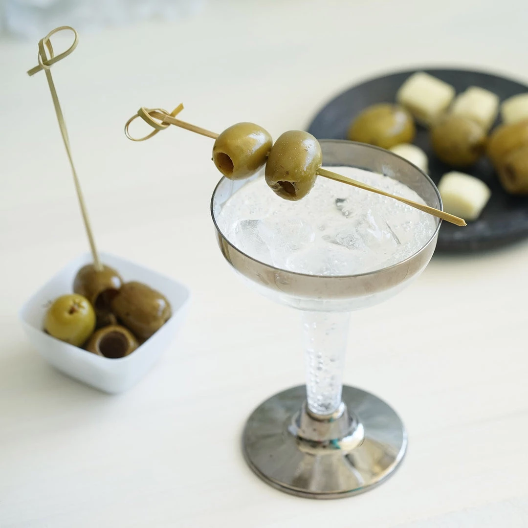 HIER_5410 100 Pack | 6" Eco Friendly Twisted Knot Party Picks, Bamboo Skewers, Decorative Top Cocktail Sticks 11 HIER_5410 100 Pack | 6" Eco Friendly Twisted Knot Party Picks, Bamboo Skewers, Decorative Top Cocktail Sticks