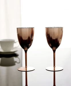 HIER_5430 6 Pack | Blush/Rose Gold 8oz Plastic Wine Glasses, Disposable Goblets Disposable Dinnerware 24 HIER_5430 6 Pack | Blush/Rose Gold 8oz Plastic Wine Glasses, Disposable Goblets Disposable Dinnerware