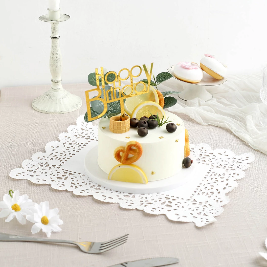 HIER_5470 100 Pcs | Rectangle White Paper Doilies, Lace Doilies Food Grade Paper Placemats - 14"L X 10"W Disposable Dinnerware 12 HIER_5470 100 Pcs | Rectangle White Paper Doilies, Lace Doilies Food Grade Paper Placemats - 14"L X 10"W Disposable Dinnerware