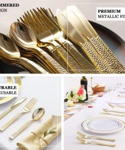 HIER_5460 Disposable Dinnerware 24 Pack - 7