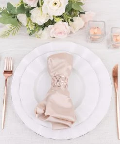 HIER_5460 Disposable Dinnerware 24 Pack | 8