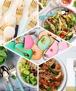 HIER_5460 Disposable Dinnerware 24 Pack | 7.5