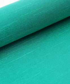 HIER_5220 12"x10 Yards Slub Polyester Fabric Bolt - Hunter Green