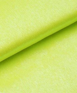 HIER_5210 54" X 10 Yards Yellow Glossy Polyester Fabric Roll Fabric Bolts & Bags