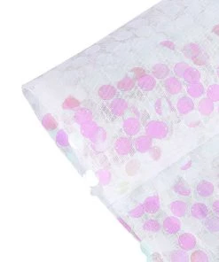 HIER_5210 54" X 4Yards | Iridescent Payette Sequin Fabric Roll With Mesh Fabric Base Fabric Bolts & Bags 18 HIER_5210 54