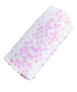 HIER_5210 54" X 4Yards | Iridescent Payette Sequin Fabric Roll With Mesh Fabric Base Fabric Bolts & Bags