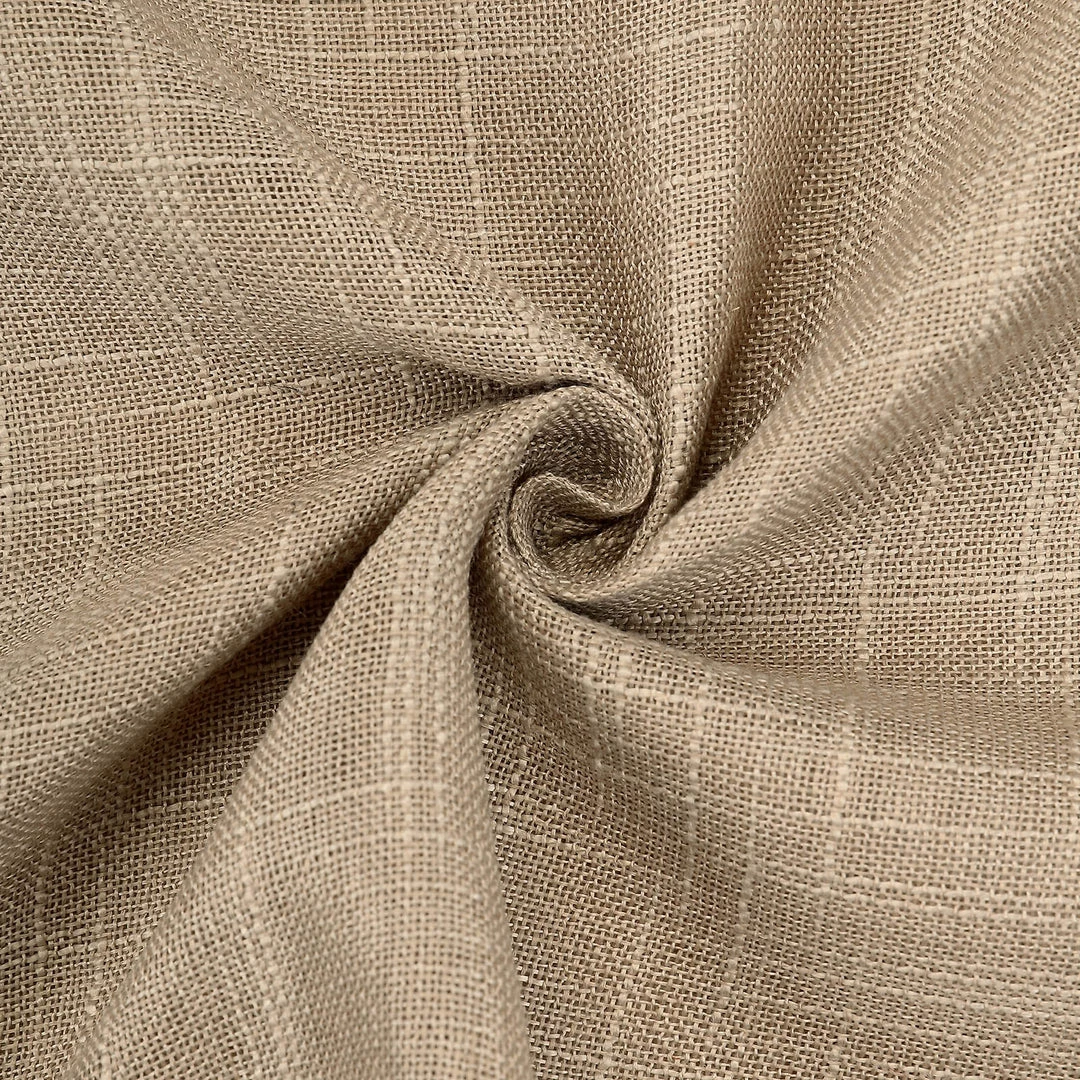 HIER_5210 54" Wide X 10 Yards Taupe Faux Burlap Fabric Roll, Linen Fabric By The Yard 7 HIER_5210 54" Wide X 10 Yards Taupe Faux Burlap Fabric Roll, Linen Fabric By The Yard