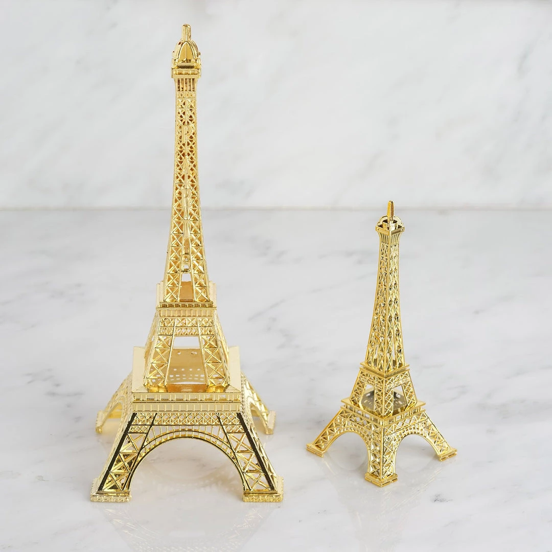 HIER_5350 10" | Gold | Eiffel Tower Centerpiece | Eiffel Tower Cake Topper | Decorative Figurine 9 HIER_5350 10" | Gold | Eiffel Tower Centerpiece | Eiffel Tower Cake Topper | Decorative Figurine