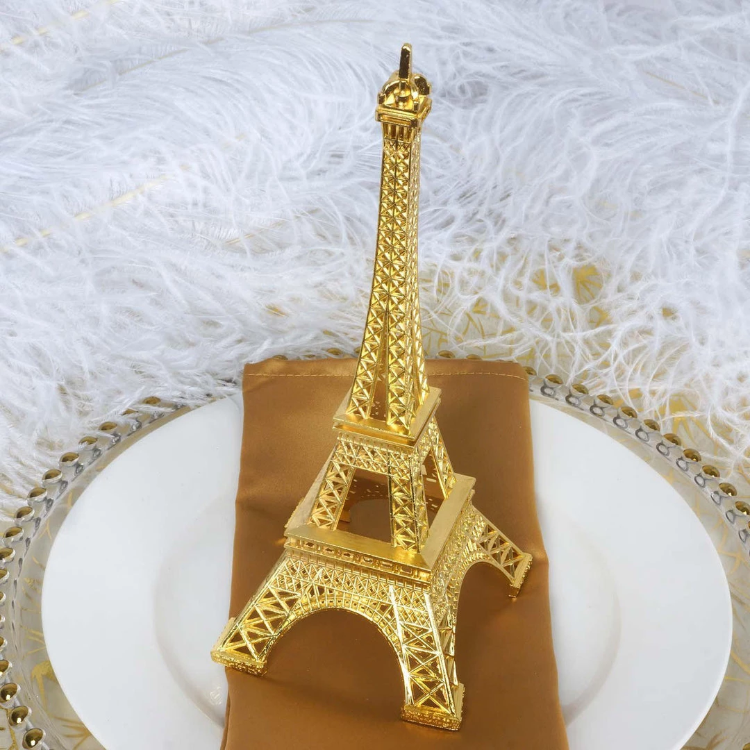 HIER_5350 10" | Gold | Eiffel Tower Centerpiece | Eiffel Tower Cake Topper | Decorative Figurine 10 HIER_5350 10" | Gold | Eiffel Tower Centerpiece | Eiffel Tower Cake Topper | Decorative Figurine