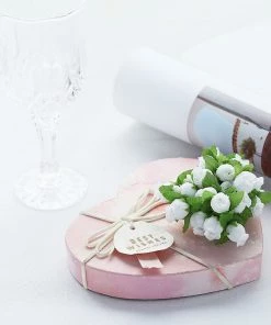 HIER_5120 144 Pcs White Wired Rose Flowers For Bridal Bouquet Craft Embellishment