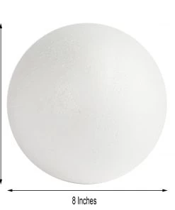 HIER_5170 Chargers & Centerpieces 4 X Customizable PARTY BALL - 8