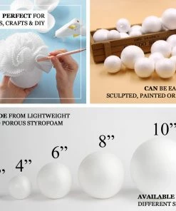 HIER_5170 Chargers & Centerpieces 2 X Customizable PARTY BALL - 10