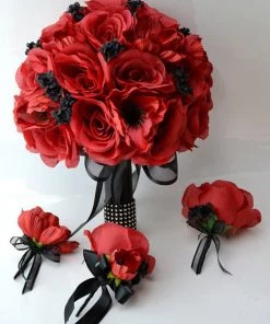 HIER_1160 Chargers & Centerpieces 6 PCS Foam Bouquet Holders