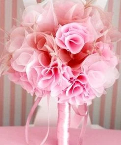 HIER_1160 Chargers & Centerpieces 6 PCS Foam Bouquet Holders