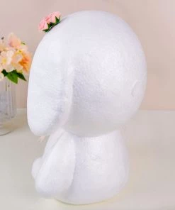 HIER_5170 DIY 3D Modeling Animals White Styrofoam Crafts Polystyrene Foam Balls | 12.5