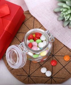 HIER_5200 12 Pack 4 Oz Clear Hexagon Glass Jars Chargers & Centerpieces 21 HIER_5200 12 Pack 4 Oz Clear Hexagon Glass Jars Chargers & Centerpieces