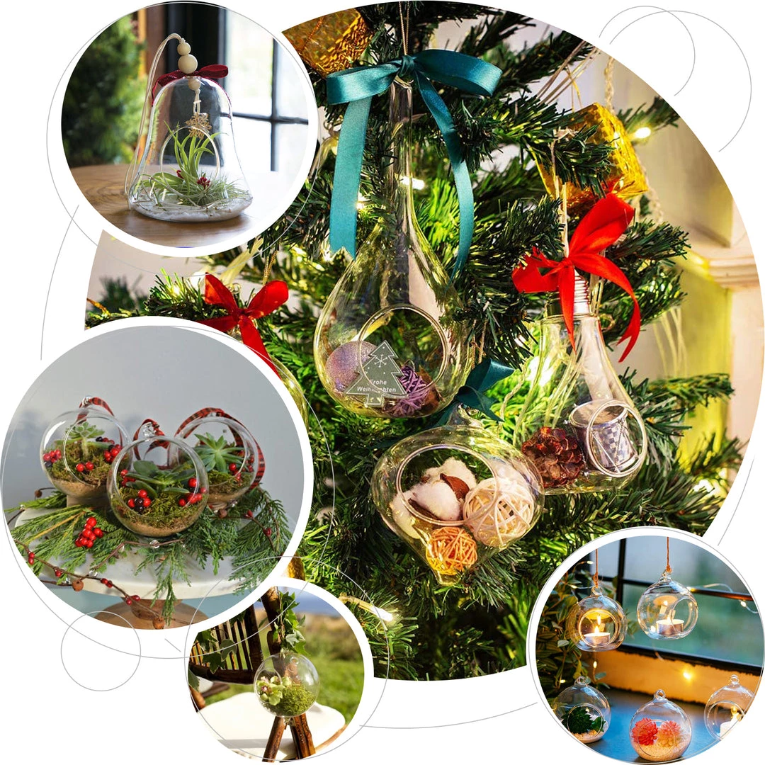 HIER_3300 Chargers & Centerpieces 9" Bell Hanging Glass Terrarium With Rope | Hanging Succulent Planter 5 HIER_3300 Chargers & Centerpieces 9" Bell Hanging Glass Terrarium With Rope | Hanging Succulent Planter