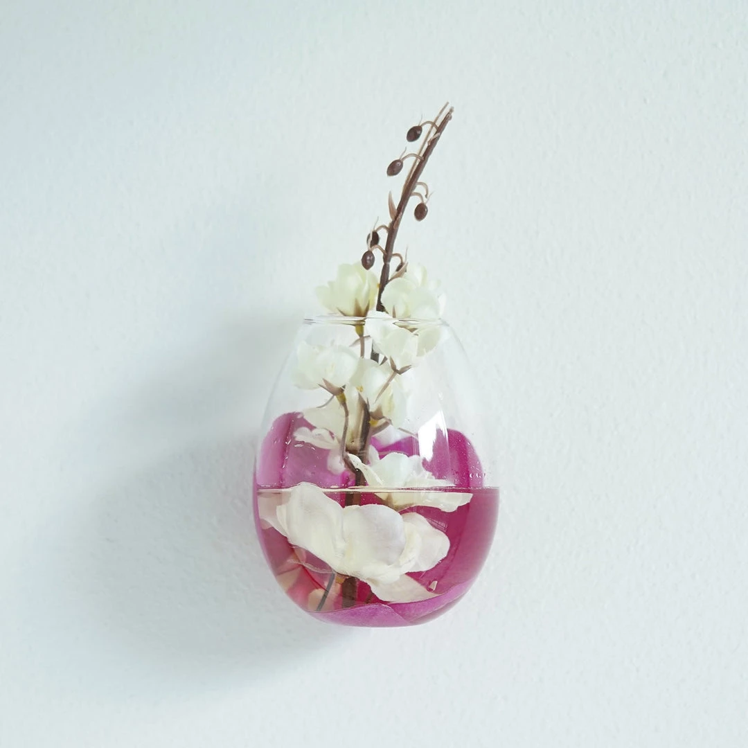 HIER_5200 Chargers & Centerpieces 3 Pack | Egg Shaped Glass Wall Vase | Indoor Wall Mounted Planters | Hanging Terrariums 9 HIER_5200 Chargers & Centerpieces 3 Pack | Egg Shaped Glass Wall Vase | Indoor Wall Mounted Planters | Hanging Terrariums