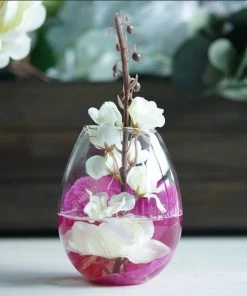 HIER_5200 Chargers & Centerpieces 3 Pack | Egg Shaped Glass Wall Vase | Indoor Wall Mounted Planters | Hanging Terrariums 50 HIER_5200 Chargers & Centerpieces 3 Pack | Egg Shaped Glass Wall Vase | Indoor Wall Mounted Planters | Hanging Terrariums