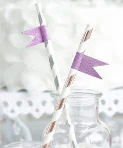 HIER_5170 5 Pack | 5 Yards Purple Washi Glitter Tape | Self Adhesive Craft Decorative Tape Chargers & Centerpieces 20 HIER_5170 5 Pack | 5 Yards Purple Washi Glitter Tape | Self Adhesive Craft Decorative Tape Chargers & Centerpieces