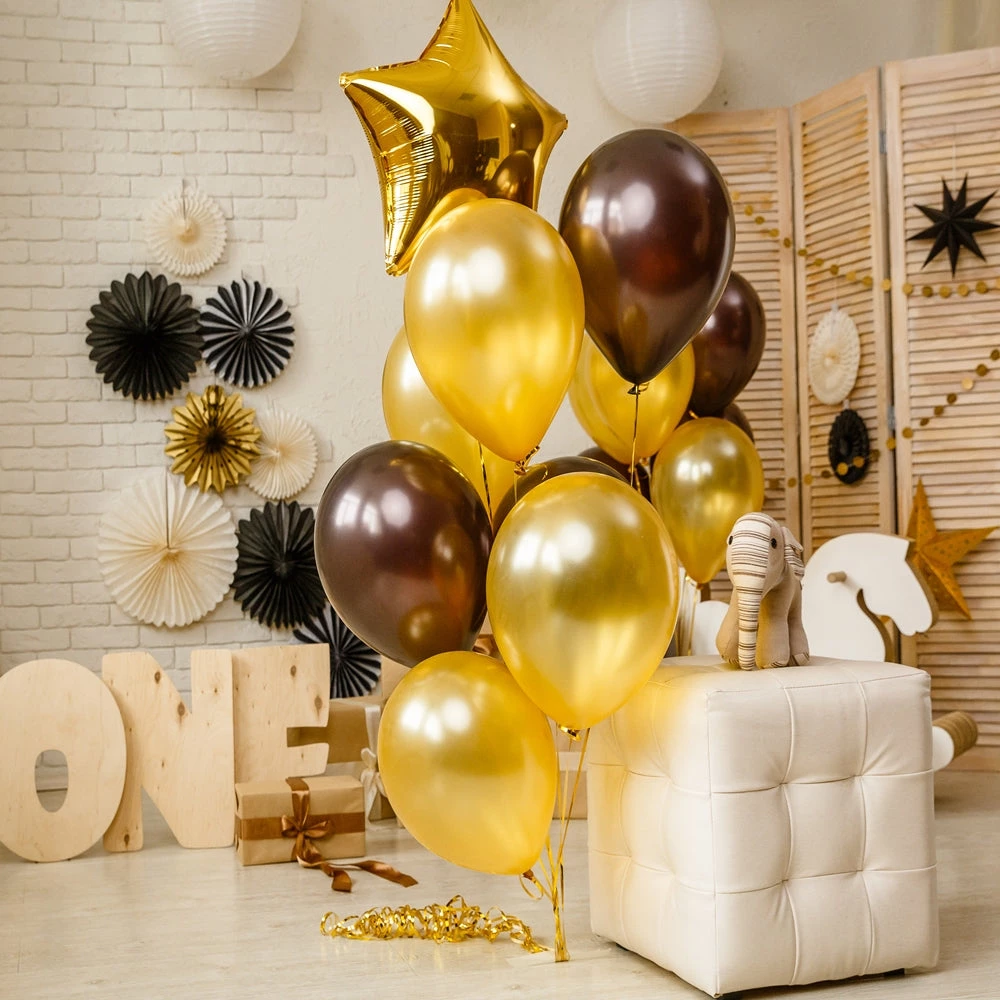 HIER_3200 2 Pack | 16" 4D Rose Gold Star Mylar Foil Helium Or Air Balloons 10 HIER_3200 2 Pack | 16" 4D Rose Gold Star Mylar Foil Helium Or Air Balloons