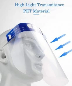 Tableclothsfactory Big Clearance Sale Protective Face Shield Mask, Sneeze Guard With Elastic Band And Comfort Sponge - Protects From Sneezing, Coughing, Splashes, Droplets 15 Tableclothsfactory Big Clearance Sale Protective Face Shield Mask, Sneeze Guard With Elastic Band And Comfort Sponge - Protects From Sneezing, Coughing, Splashes, Droplets