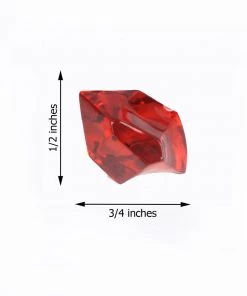 HIER_4830 Chargers & Centerpieces 300 Pack Burgundy Large Acrylic Ice Bead Vase Fillers Table Decoration 9 HIER_4830 Chargers & Centerpieces 300 Pack Burgundy Large Acrylic Ice Bead Vase Fillers Table Decoration