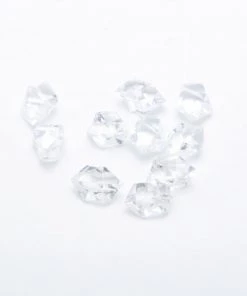 HIER_4830 300 Pack Clear Large Acrylic Ice Bead Vase Fillers Table Decoration Chargers & Centerpieces