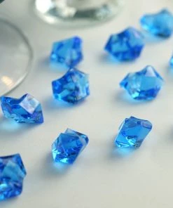 HIER_4830 300 Pack Ocean Blue Large Acrylic Ice Bead Vase Fillers Table Decoration 13 HIER_4830 300 Pack Ocean Blue Large Acrylic Ice Bead Vase Fillers Table Decoration