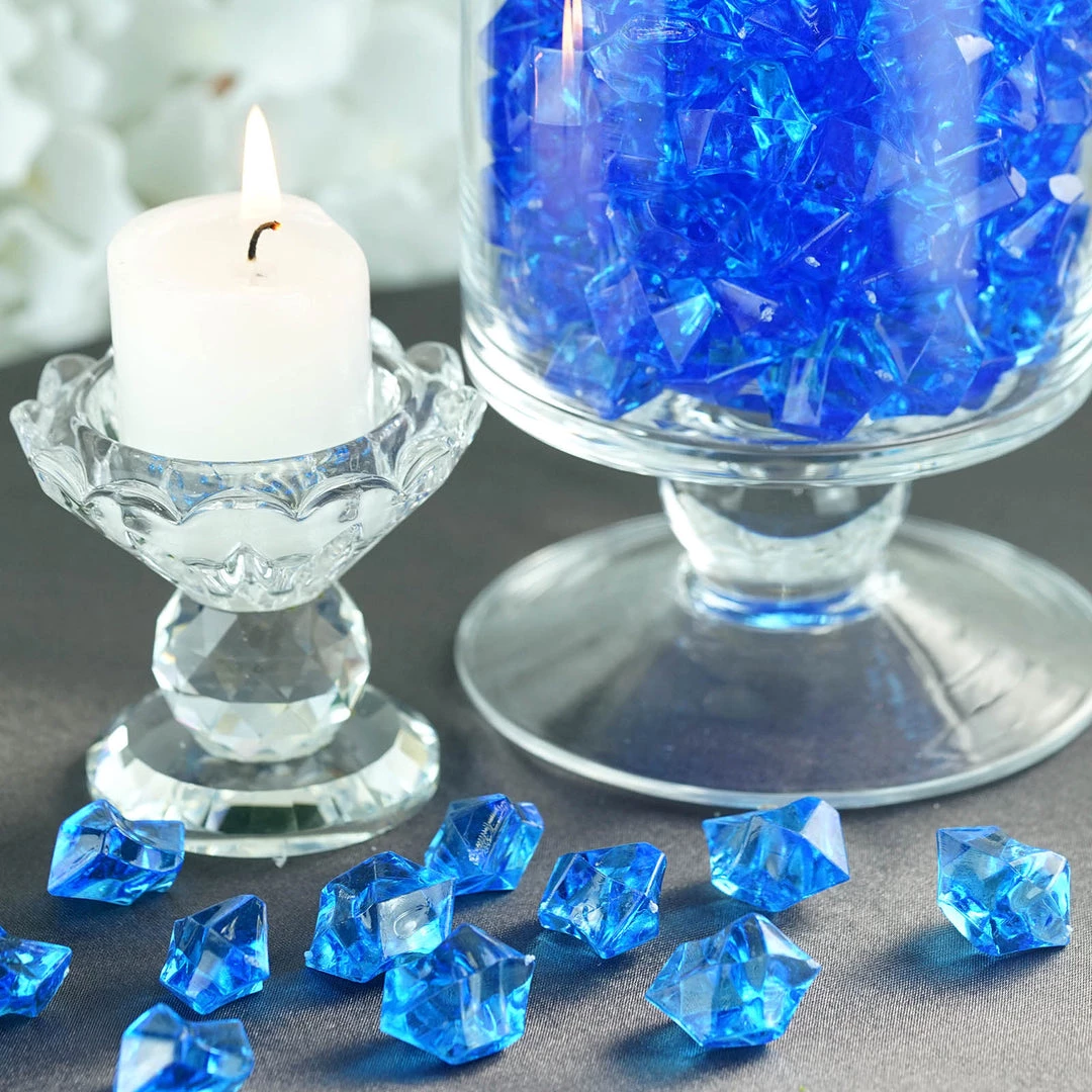 HIER_4830 300 Pack Ocean Blue Large Acrylic Ice Bead Vase Fillers Table Decoration 1 HIER_4830 300 Pack Ocean Blue Large Acrylic Ice Bead Vase Fillers Table Decoration